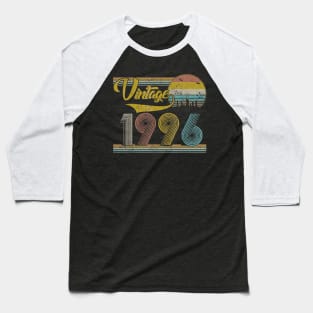 Classic 24th birthday gift for men women Vintage 1996 Baseball T-Shirt